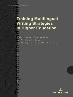 cover image of Training Multilingual Writing Strategies in Higher Education
